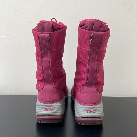 Teva Womens Jordanelle Winter Boots Women's US6 Pink waterproof removable liner - Picture 9 of 15